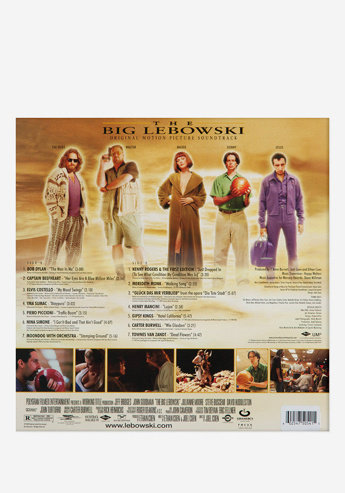 VARIOUS ARTISTS Soundtrack - The Big Lebowski Exclusive LP