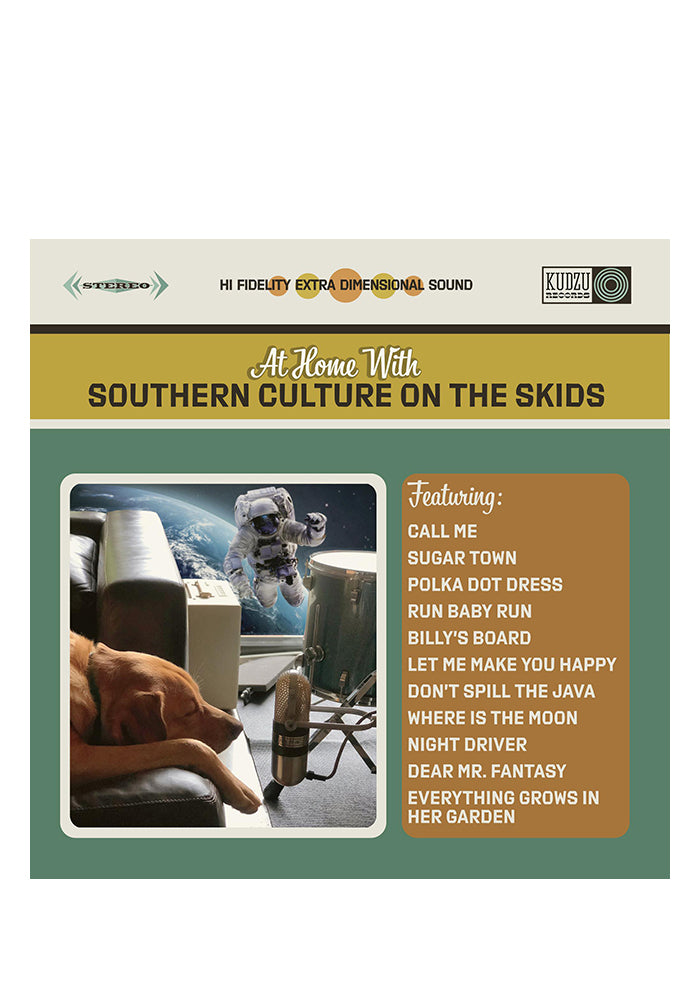 SOUTHERN CULTURE ON THE SKIDS At Home With Southern Culture On The Skids CD With Autographed Postcard