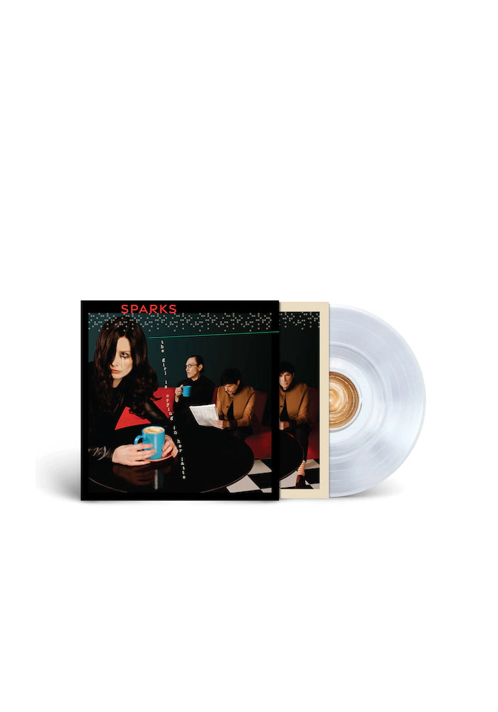SPARKS The Girl Is Crying In Her Latte Deluxe LP (Silver)