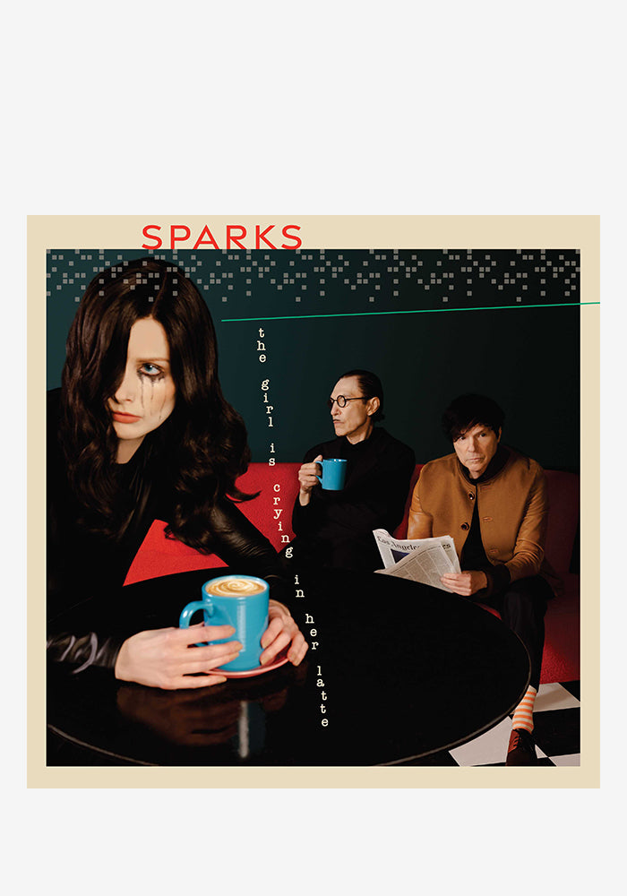 SPARKS The Girl Is Crying In Her Latte Deluxe LP (Silver)