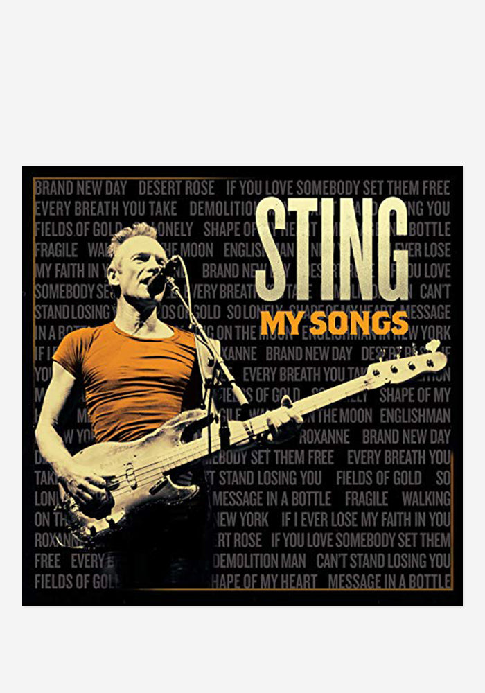 STING My Songs CD With Autographed Booklet