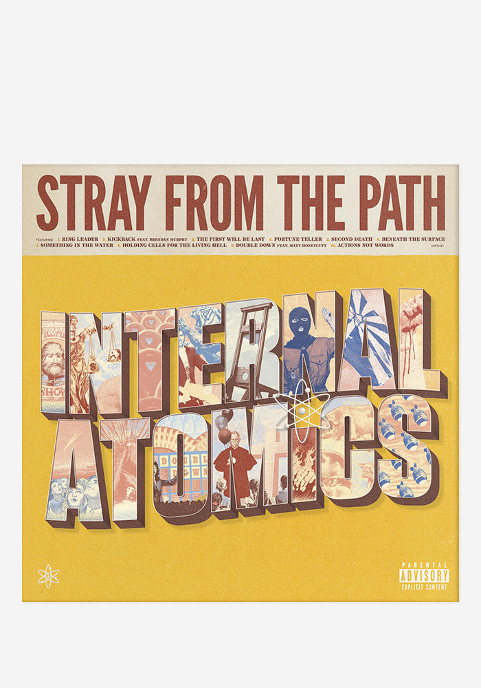 STRAY FROM THE PATH Internal Atomics CD (Autographed)