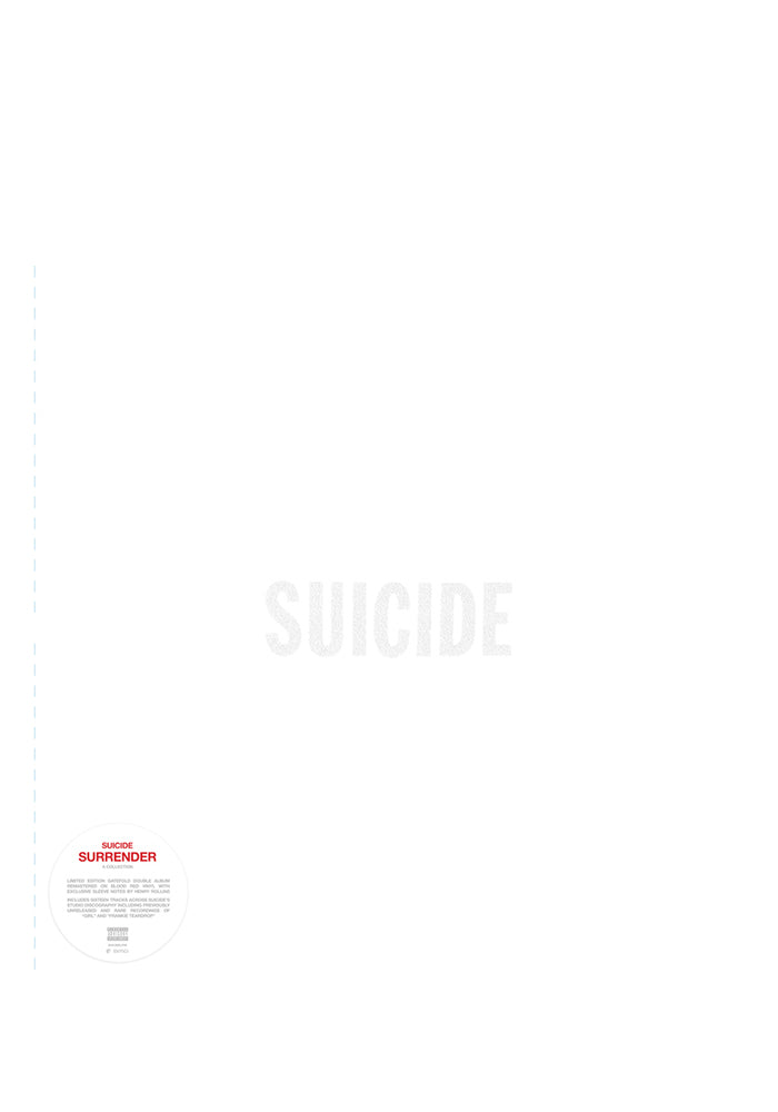 SUICIDE Surrender 2LP (Color)