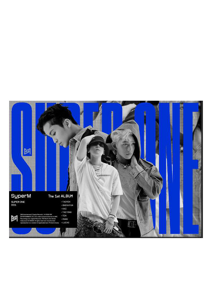 SUPERM SuperM The First Album "Super One" CD (Unit B Version)