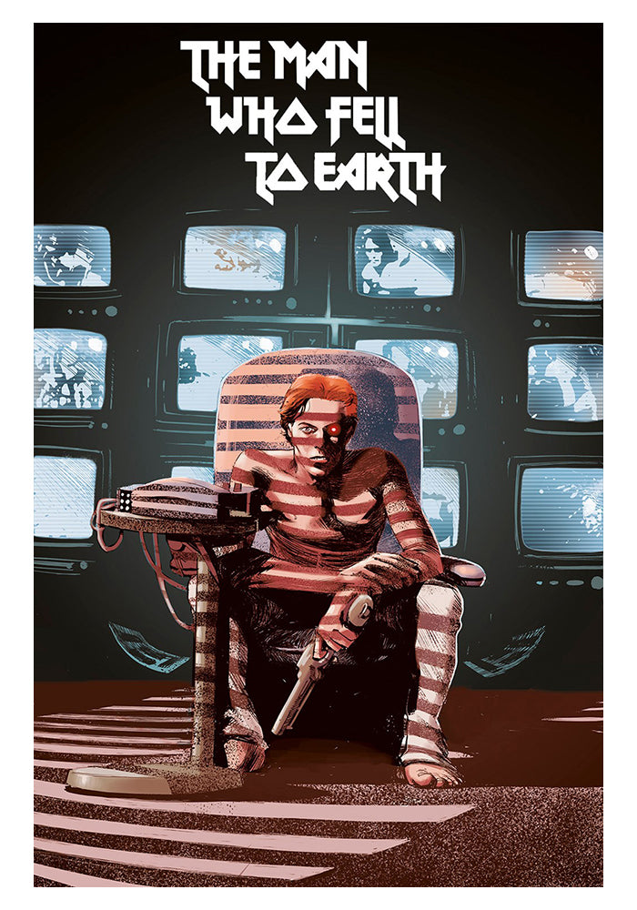 TITAN COMICS The Man Who Fell to Earth: The Official Movie Adaptation Hardcover Graphic Novel
