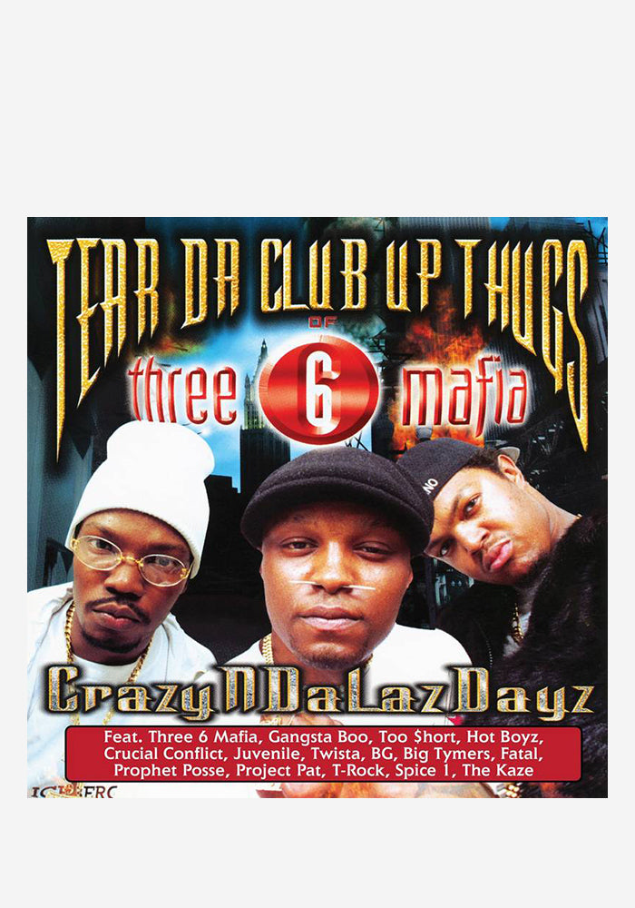 Tear Da Club Up Thugs Of Three 6 Mafia-CrazyNDaLazDayz 2LP (Color ...