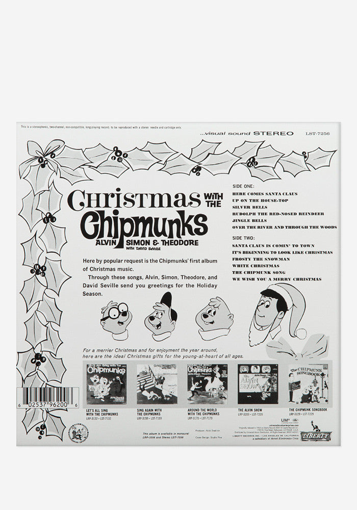 CHIPMUNKS Christmas With The Chipmunks Exclusive LP