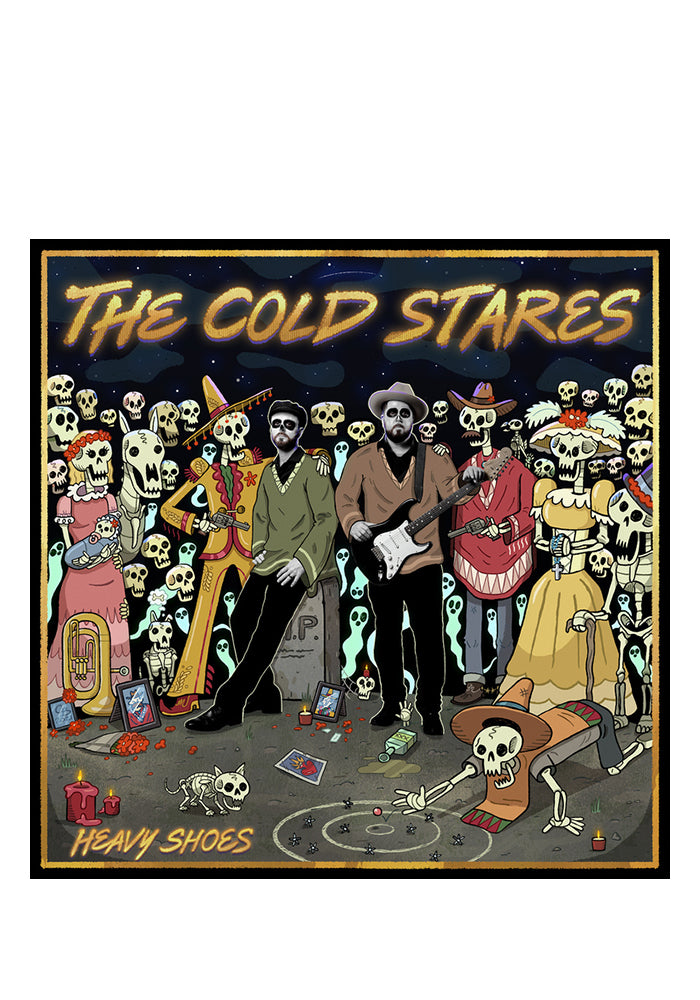 THE COLD STARES Heavy Shoes LP (Color) With Autographed Postcard