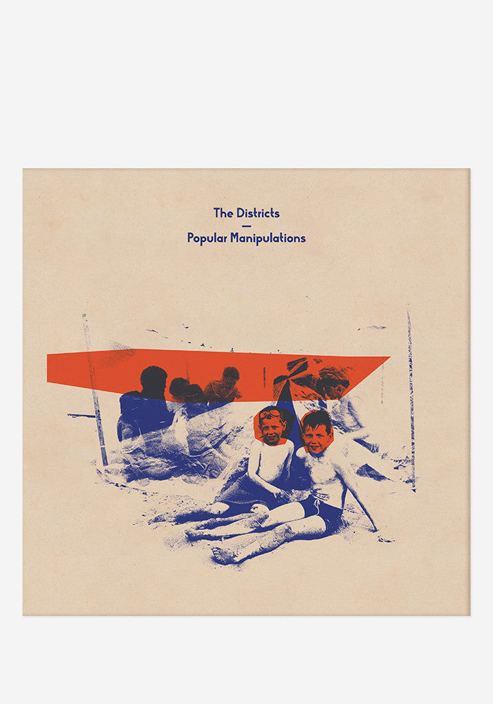 THE DISTRICTS Popular Manipulations Autographed CD Booklet
