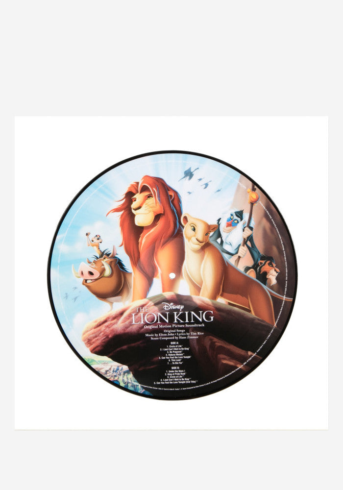 VARIOUS ARTISTS Soundtrack - The Lion King LP (Picture Disc)