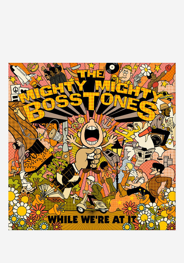 THE MIGHTY MIGHTY BOSSTONES While We're At It With Autographed CD Booklet