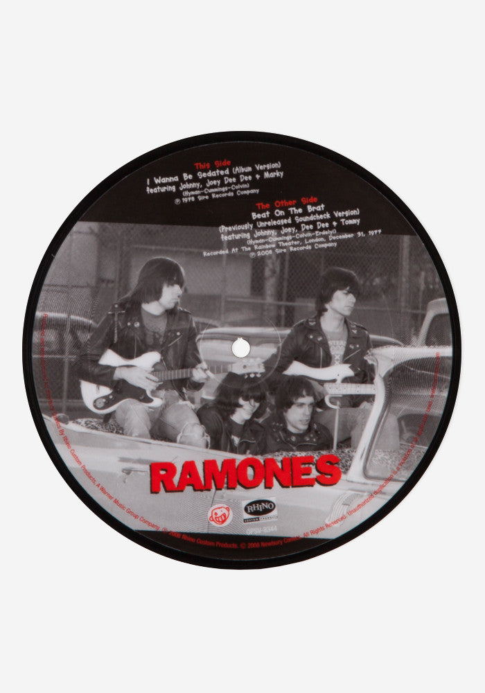 RAMONES I Wanna Be Sedated/Beat 7"