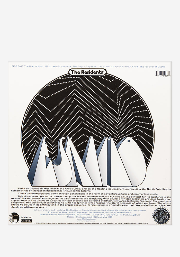 THE RESIDENTS Eskimo Exclusive LP