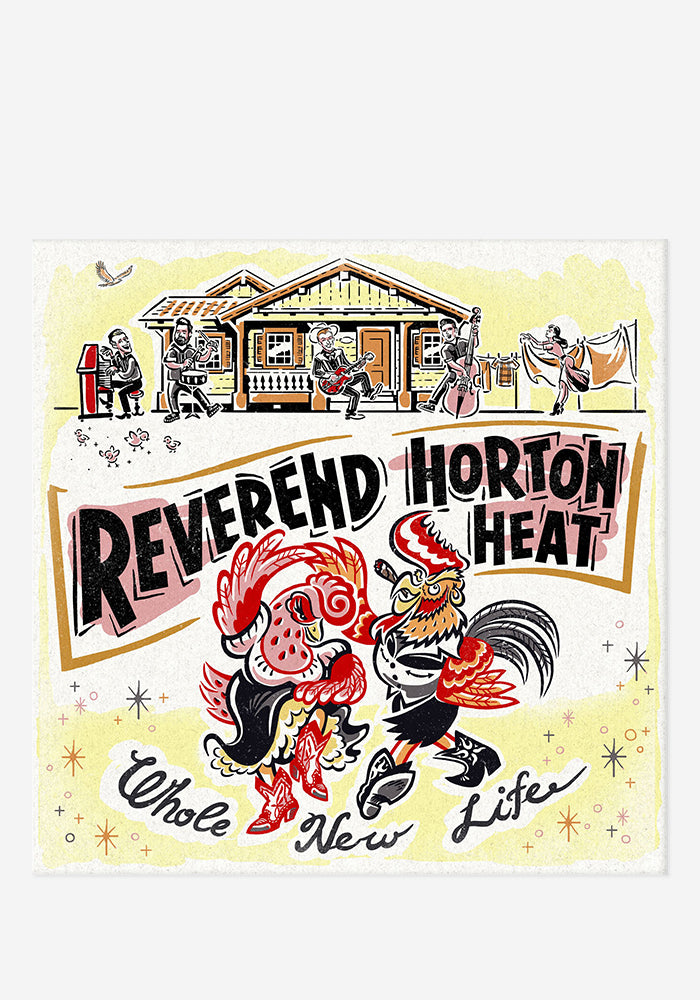 REVEREND HORTON HEAT Whole New Life CD With Autographed Booklet