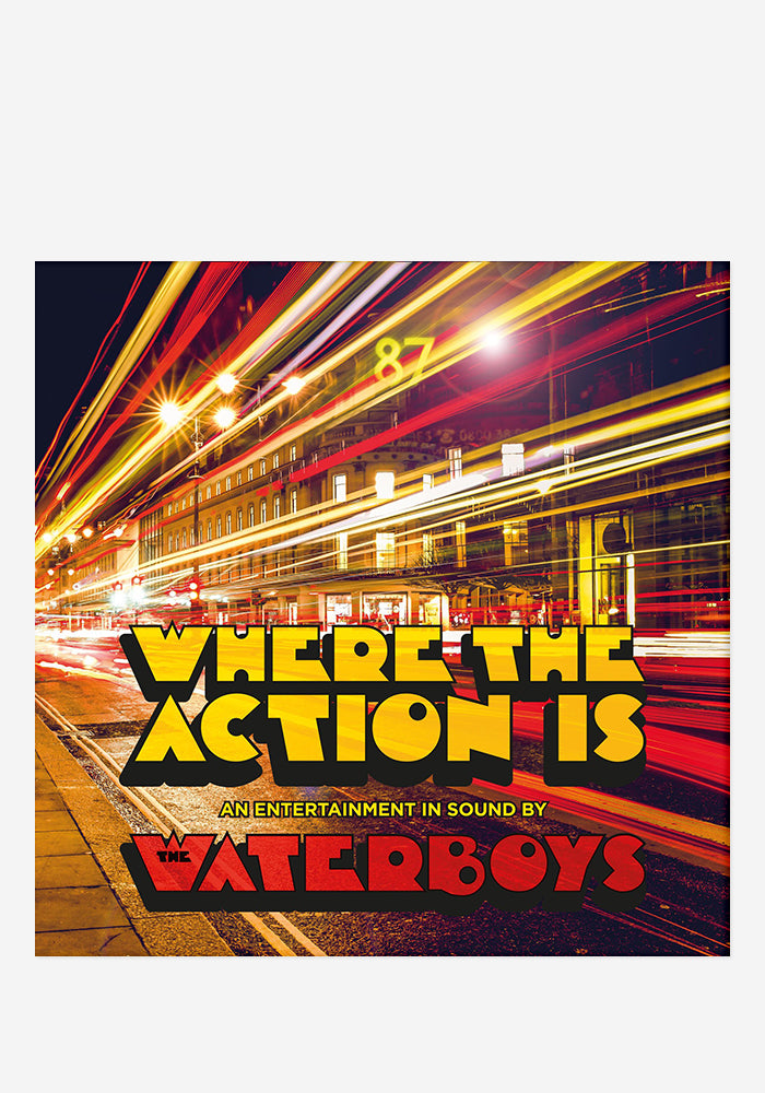 THE WATERBOYS Where The Action Is CD With Autographed Booklet