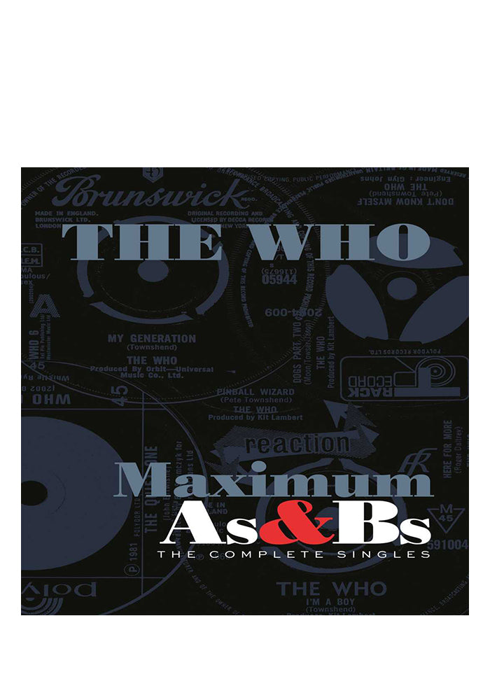【5枚組】ザ・フー/Maximum A's & B's Amazon.co.jp: Maximum A's & B's: ミュージック