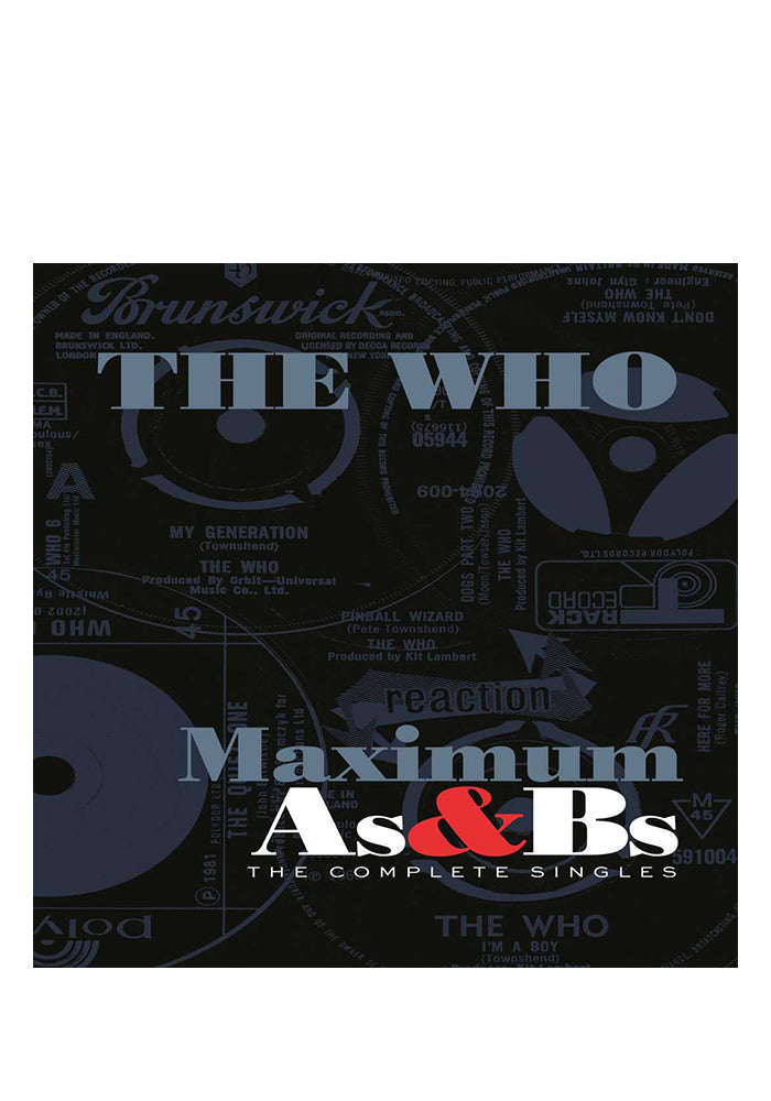 The Who-Maximum A's & B's 5CD Box Set | Newbury Comics