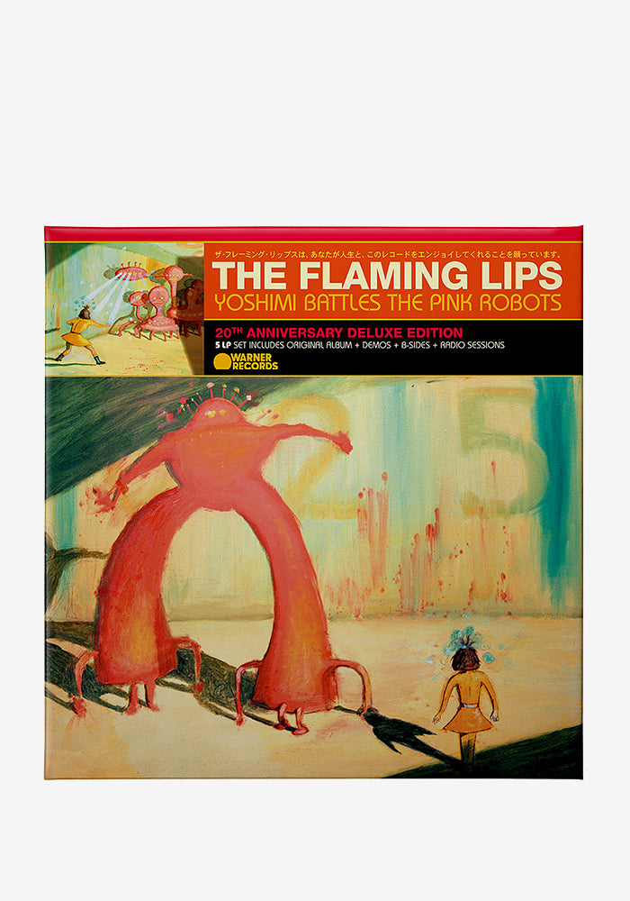 THE FLAMING LIPS Yoshimi Battles the Pink Robots Deluxe 20th Anniversary 5LP Box Set