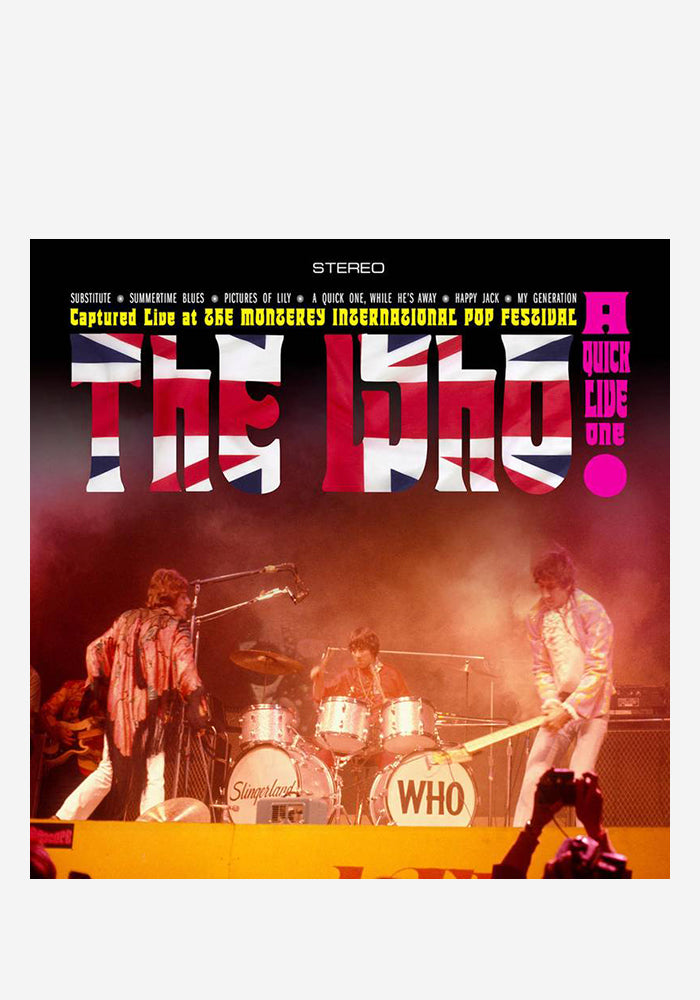 THE WHO A Quick Live One LP (Color)