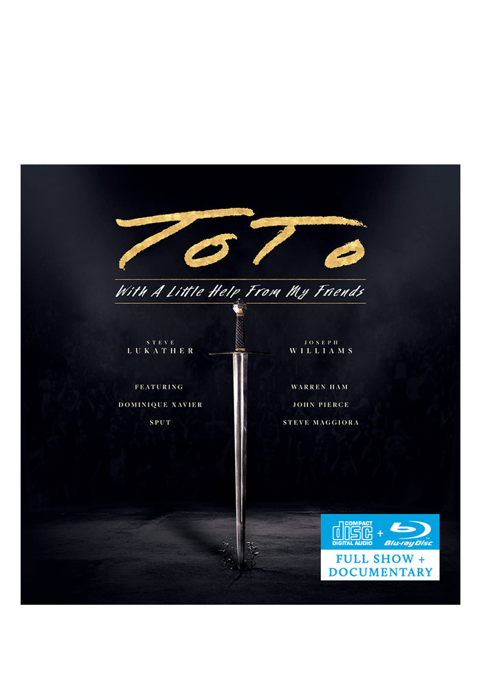 TOTO With A Little Help From My Friends CD/Blu-Ray (Autographed)