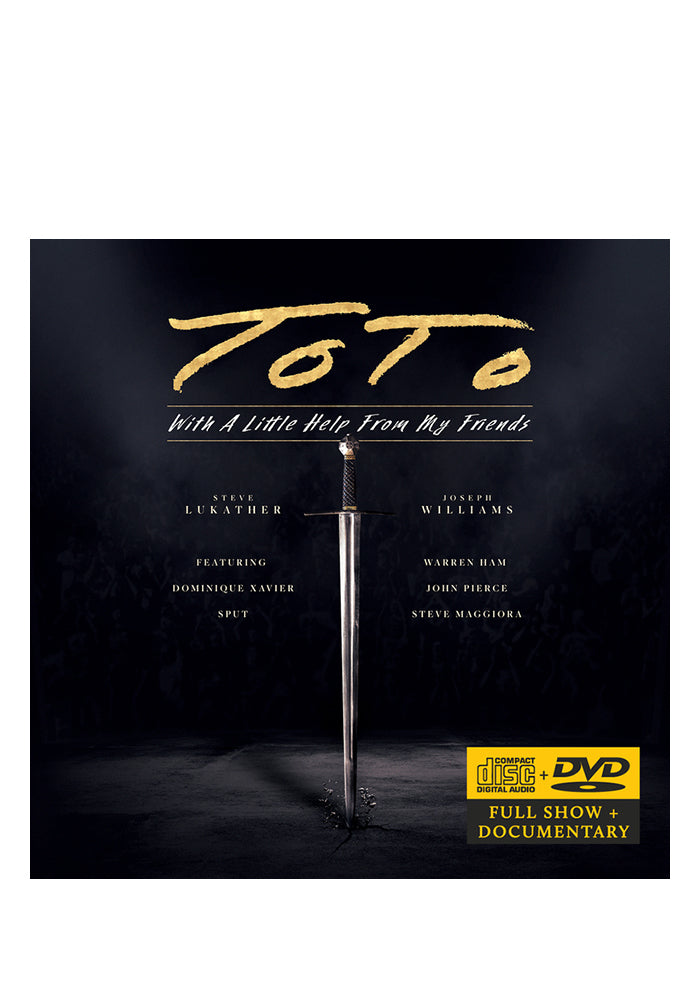TOTO With A Little Help From My Friends CD/DVD (Autographed)