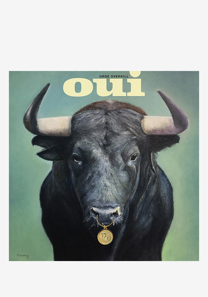 URGE OVERKILL Oui LP With Autographed Postcard