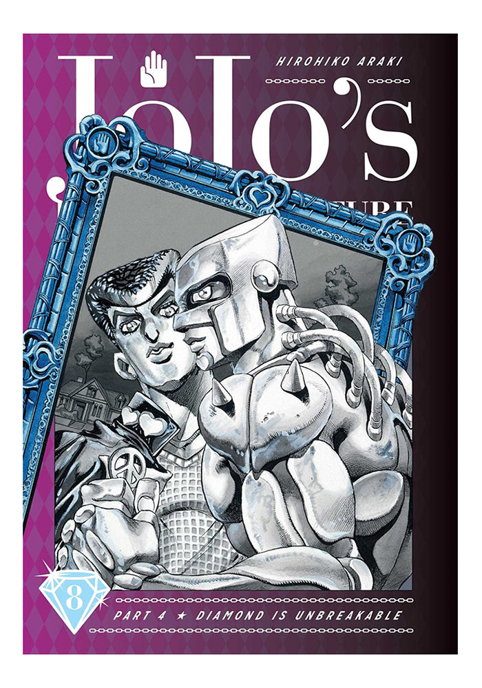 JOJO'S BIZARRE ADVENTURE JoJo's Bizarre Adventure: Part 4 - Diamond Is Unbreakable Vol. 8 Hardcover Manga