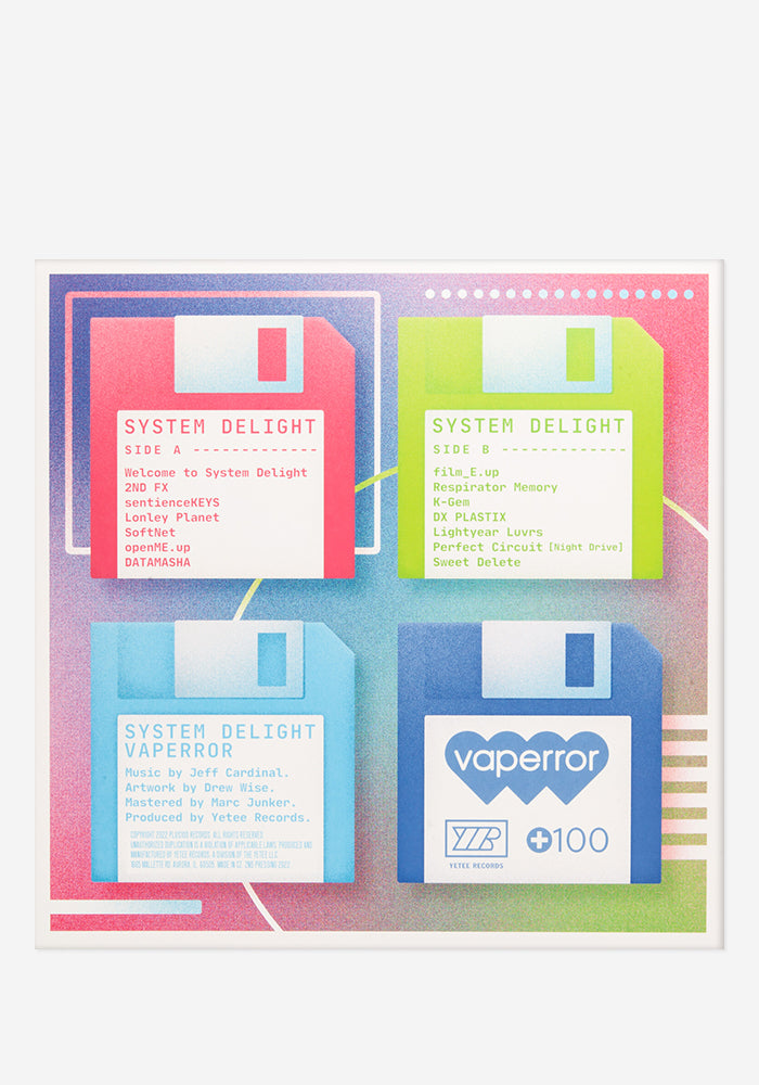 Vaperror-System Delight Exclusive LP Color Vinyl | Newbury Comics Vaperror-System Delight Exclusive LP Color Vinyl | Newbury Comics