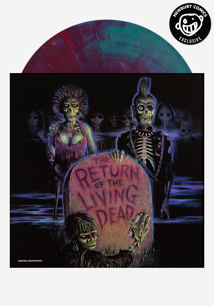 VARIOUS ARTISTS Soundtrack - Return Of The Living Dead Exclusive LP (Haze)