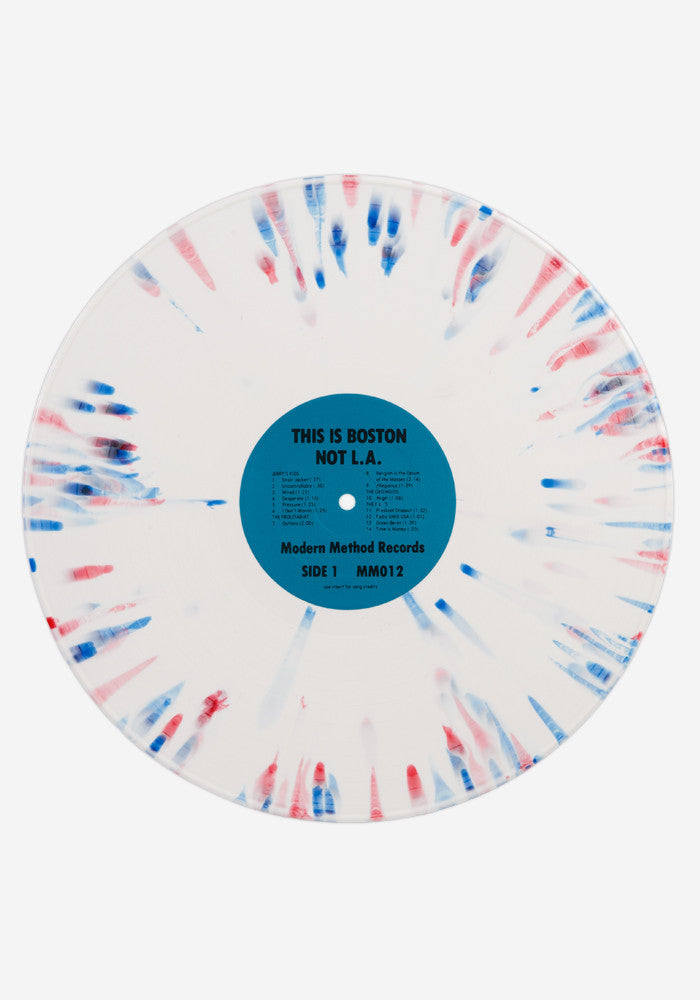 VARIOUS ARTISTS This Is Boston, Not L.A. Exclusive LP (Splattered)