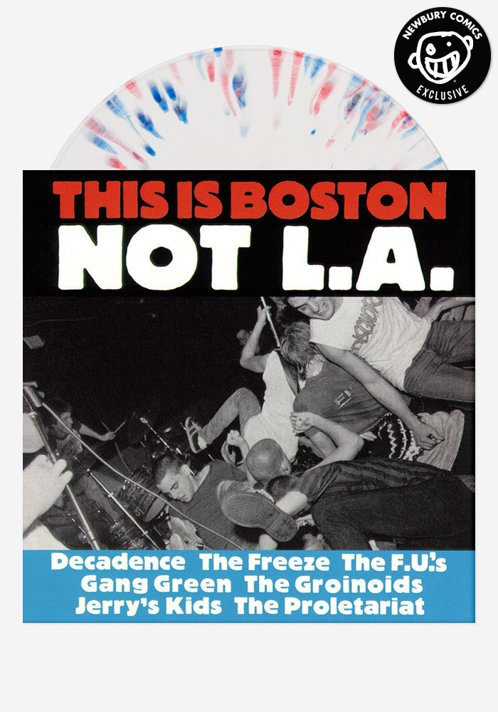 VARIOUS ARTISTS This Is Boston, Not L.A. Exclusive LP (Splattered)