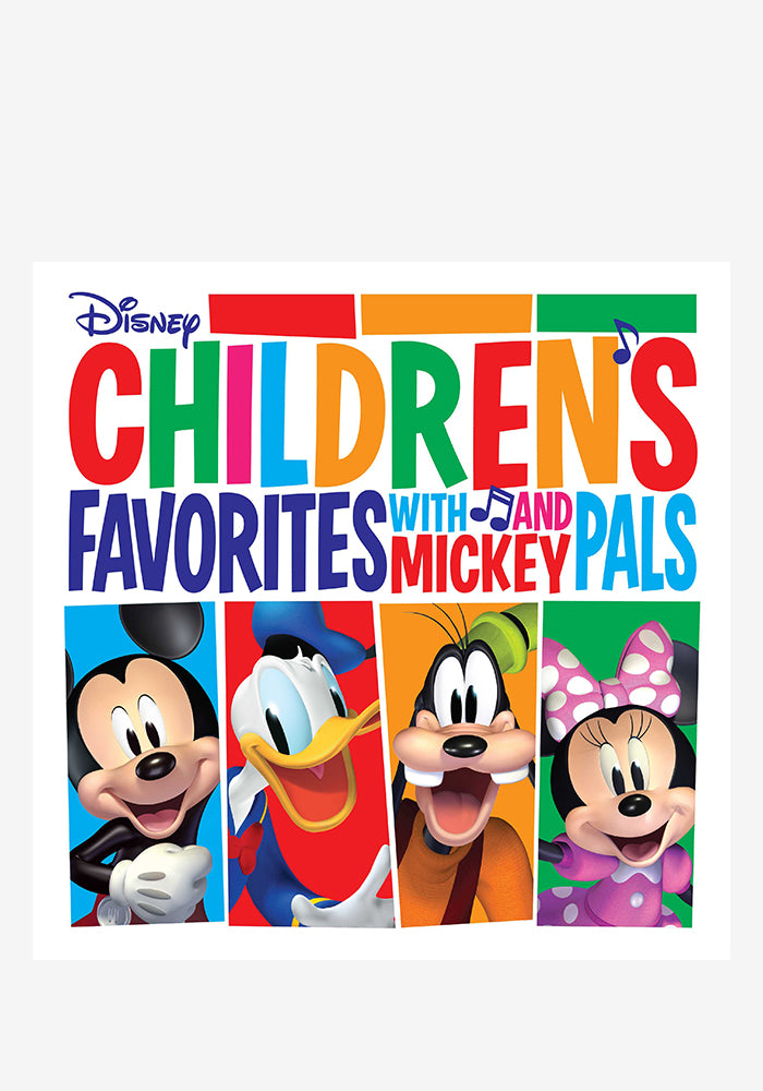 VARIOUS ARTISTS Children's Favorites with Mickey and Pals LP (Color)