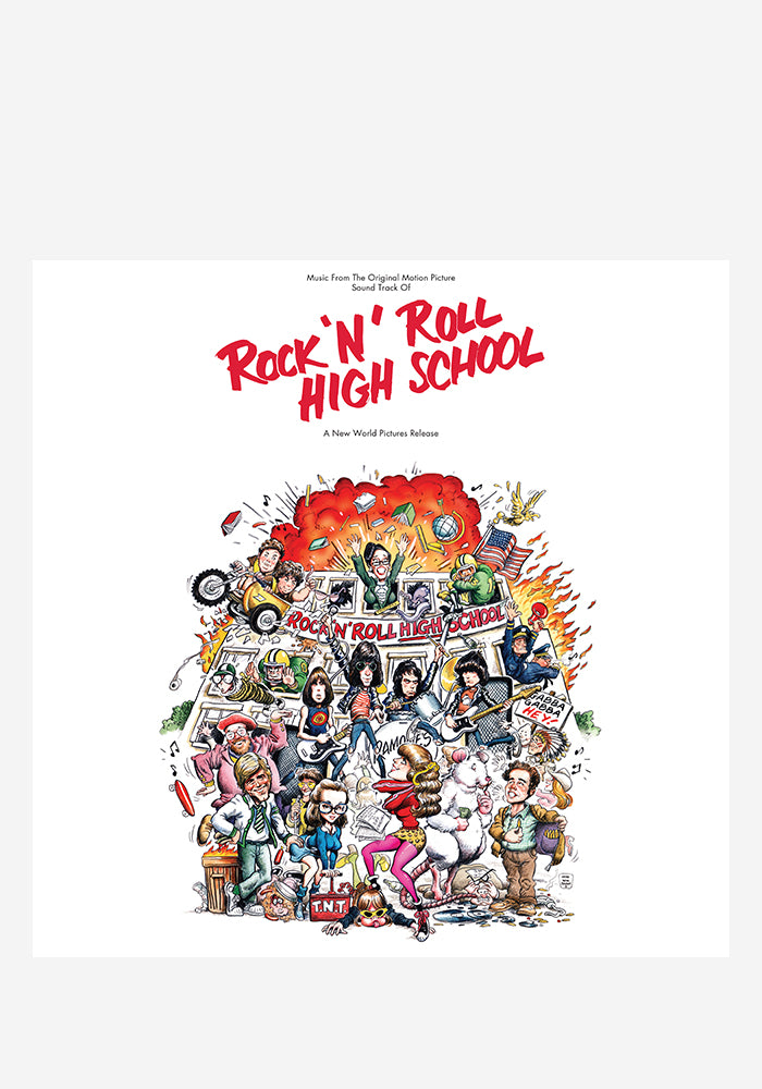 VARIOUS ARTISTS Soundtrack - Rock 'N' Roll High School LP (Color)