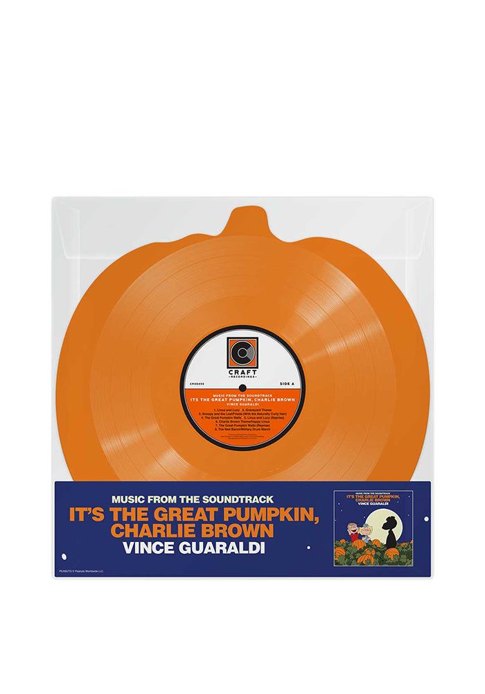 VINCE GUARALDI Soundtrack - It's The Great Pumpkin, Charlie Brown LP (Orange Pumpkin)