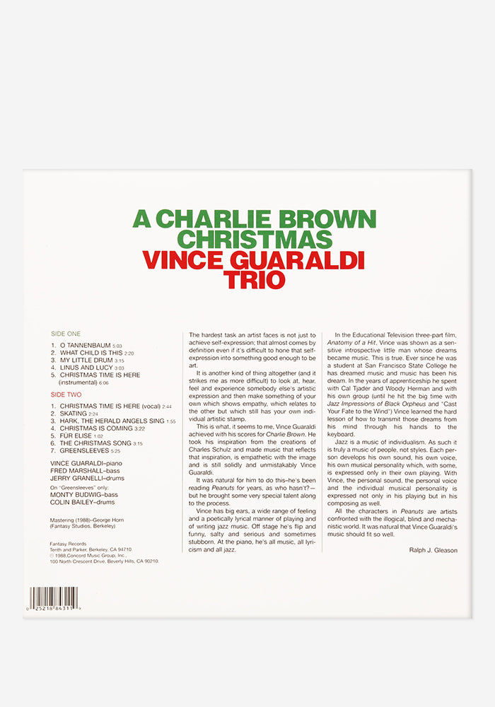 VINCE GUARALDI TRIO A Charlie Brown Christmas Exclusive Starburst LP