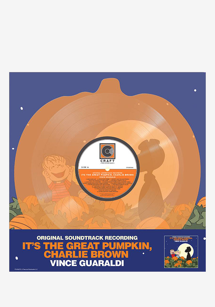 VINCE GUARALDI Soundtrack - It's The Great Pumpkin, Charlie Brown LP (Translucent Orange Pumpkin)