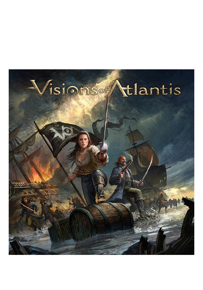 VISIONS OF ATLANTIS Pirates CD With Autographed Postcard