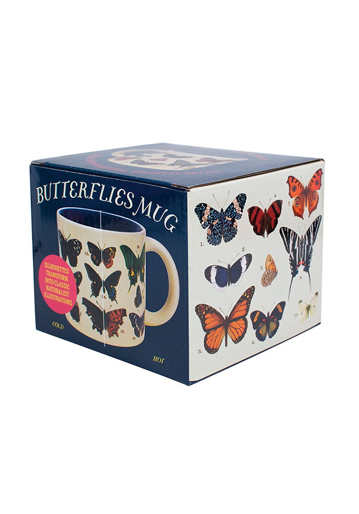WICKED FUN MUGS Butterflies Heat Changing Mug