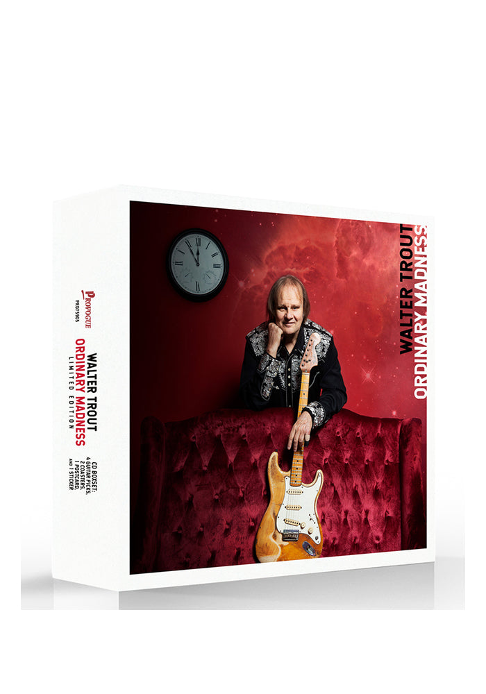 WALTER TROUT Ordinary Madness Deluxe Edition CD (Autographed)
