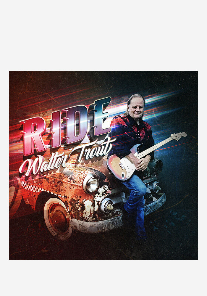 WALTER TROUT Ride CD With Autographed Postcard