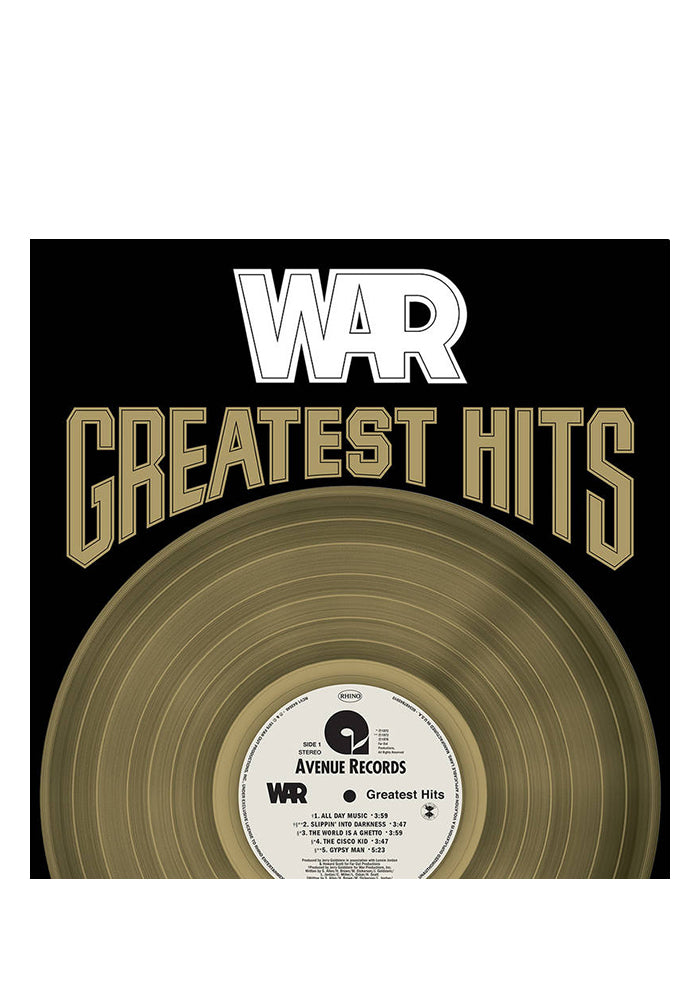 WAR War - Greatest Hits LP (Color)