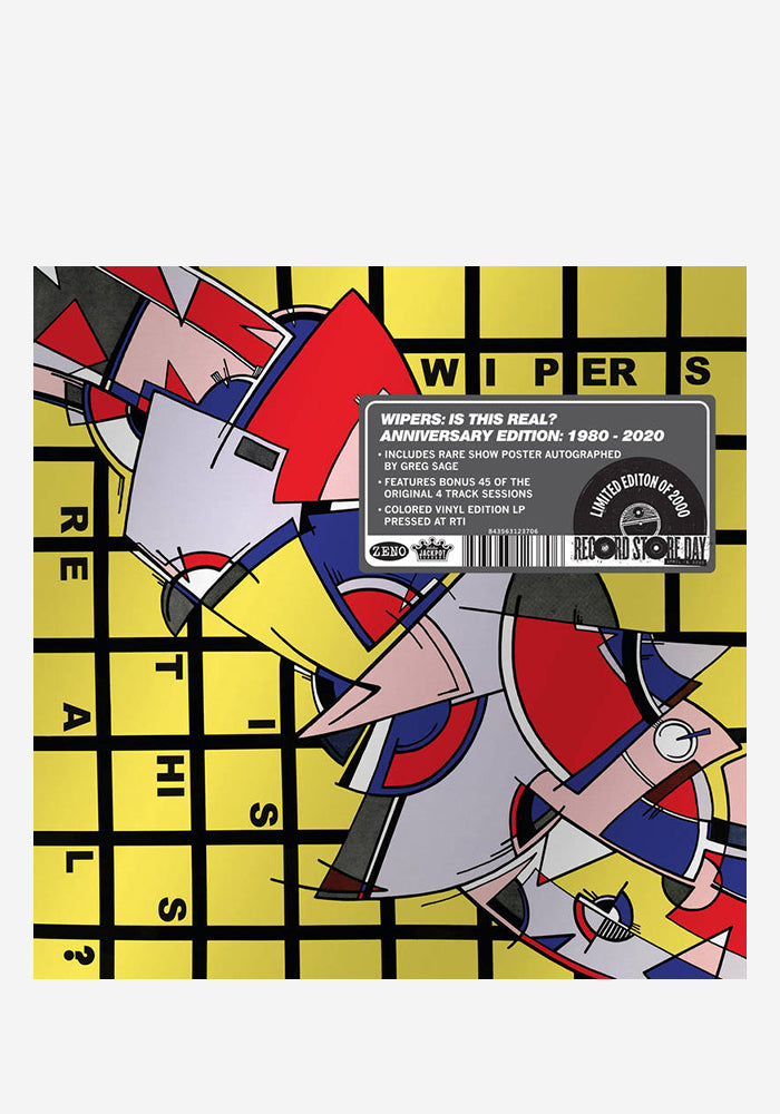 WIPERS Is This Real LP (Color) + 7"