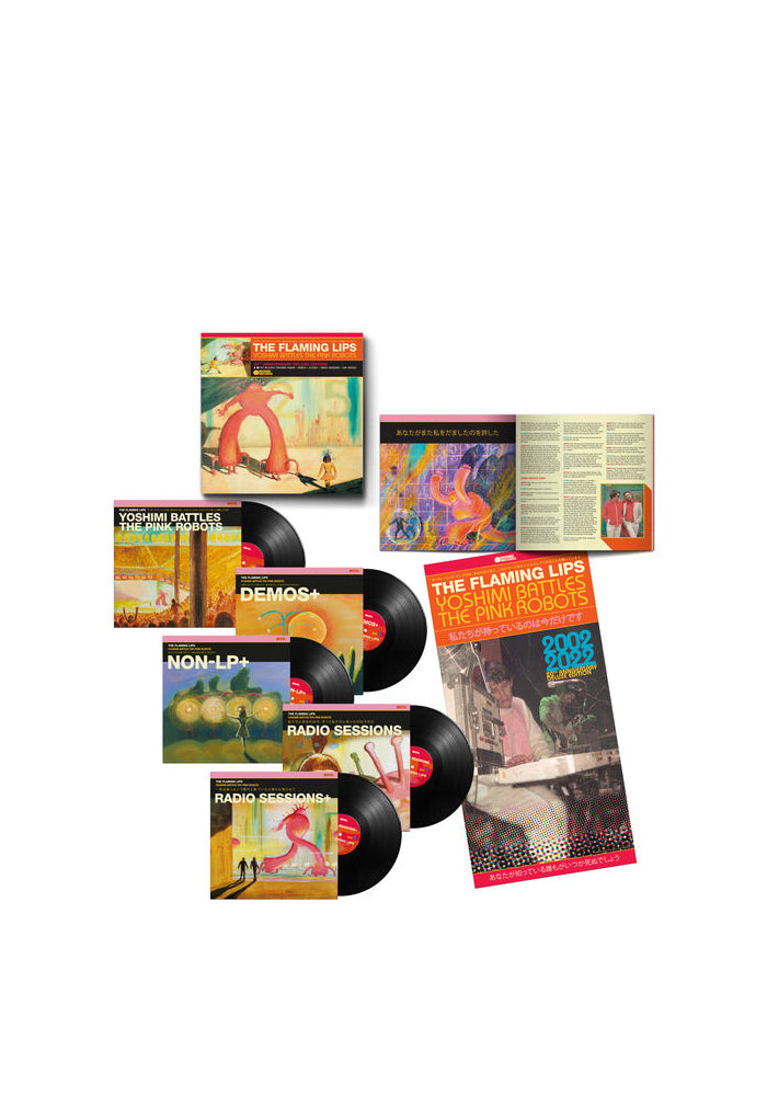 THE FLAMING LIPS Yoshimi Battles the Pink Robots Deluxe 20th Anniversary 5LP Box Set