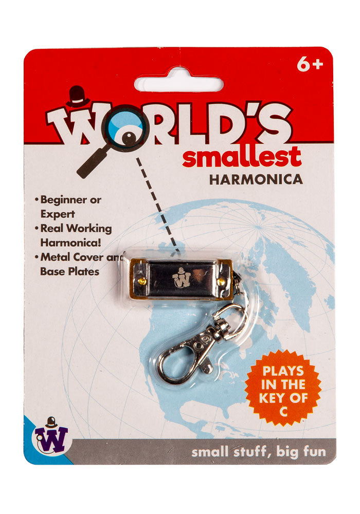 WORLD'S SMALLEST World's Smallest Harmonica (Assorted)