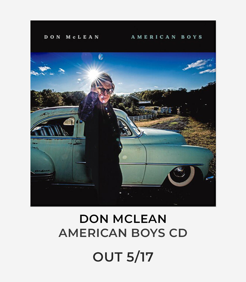 Don McLean American Boys Autographed CD - Out 5/17