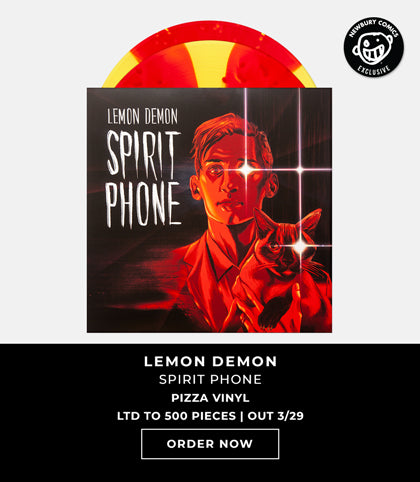 Lemon Demon - Spirit Phone, Pizza Vinyl | LTD to 500 Pieces, Out 3/29