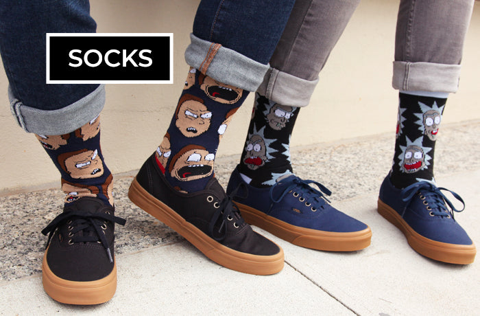 Shop Socks - Star Wars, Rick And Morty, and more!